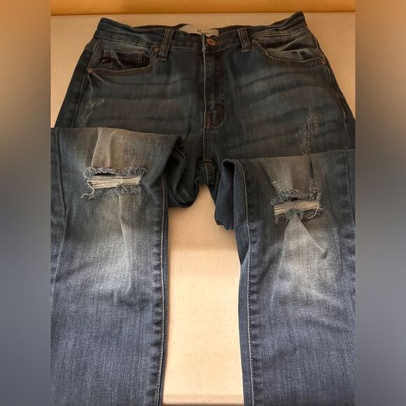 Kancan ladies distressed jeans - Picture 2 of 6